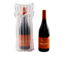 Free Sample Custom Inflatable Red Wine Bottle Air Bags Inflatable Packaging Air Column Bag High quality customizable air bubble